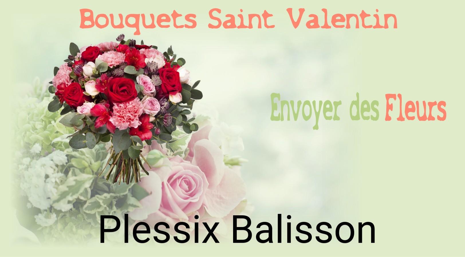 Roses de Saint-Valentin livrées à Plessix-Balisson